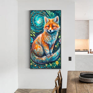 Fox 40*70CM(Canvas) Full Round Drill Diamond Painting