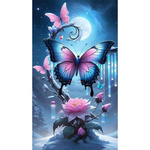 Load image into Gallery viewer, Fantasy Butterfly 40*70CM(Canvas) Full Round Drill Diamond Painting
