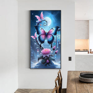 Fantasy Butterfly 40*70CM(Canvas) Full Round Drill Diamond Painting