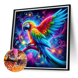 Parrot 30*30CM(Picture) Full AB Square Drill Diamond Painting