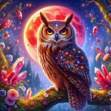 Load image into Gallery viewer, Owl 30*30CM(Picture) Full AB Square Drill Diamond Painting
