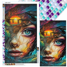 Load image into Gallery viewer, Daughter Of The Sea 40*70CM(Canvas) Full Round Drill Diamond Painting
