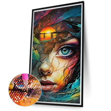 Load image into Gallery viewer, Daughter Of The Sea 40*70CM(Canvas) Full Round Drill Diamond Painting
