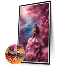 Load image into Gallery viewer, Woman In The Sea Of Flowers 40*70CM(Canvas) Full Round Drill Diamond Painting
