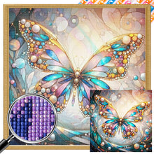 Load image into Gallery viewer, Butterfly 30*30CM(Picture) Full AB Square Drill Diamond Painting
