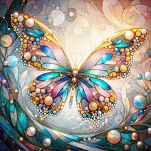 Load image into Gallery viewer, Butterfly 30*30CM(Picture) Full AB Square Drill Diamond Painting
