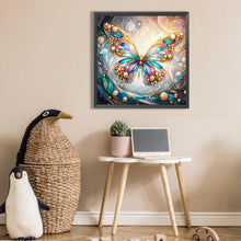 Load image into Gallery viewer, Butterfly 30*30CM(Picture) Full AB Square Drill Diamond Painting
