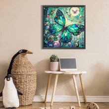 Load image into Gallery viewer, Butterfly 30*30CM(Picture) Full AB Square Drill Diamond Painting
