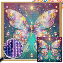 Load image into Gallery viewer, Butterfly 30*30CM(Picture) Full AB Square Drill Diamond Painting
