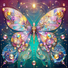 Load image into Gallery viewer, Butterfly 30*30CM(Picture) Full AB Square Drill Diamond Painting
