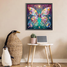 Load image into Gallery viewer, Butterfly 30*30CM(Picture) Full AB Square Drill Diamond Painting
