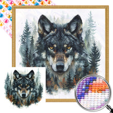 Load image into Gallery viewer, Coyote 40*40CM(Picture) Full AB Round Drill Diamond Painting
