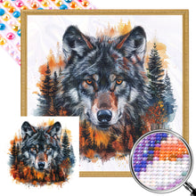 Load image into Gallery viewer, Coyote 40*40CM(Picture) Full AB Round Drill Diamond Painting
