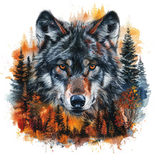 Load image into Gallery viewer, Coyote 40*40CM(Picture) Full AB Round Drill Diamond Painting
