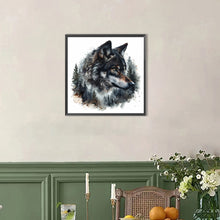 Load image into Gallery viewer, Coyote 40*40CM(Picture) Full AB Round Drill Diamond Painting
