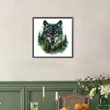 Load image into Gallery viewer, Coyote 40*40CM(Picture) Full AB Round Drill Diamond Painting
