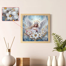 Load image into Gallery viewer, Angel 30*30CM(Canvas) Partial Special Shaped Drill Diamond Painting
