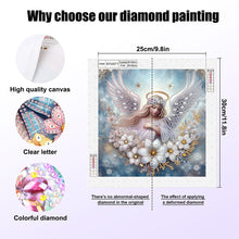 Load image into Gallery viewer, Angel 30*30CM(Canvas) Partial Special Shaped Drill Diamond Painting
