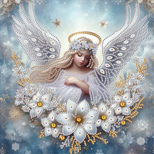 Load image into Gallery viewer, Angel 30*30CM(Canvas) Partial Special Shaped Drill Diamond Painting
