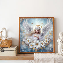 Load image into Gallery viewer, Angel 30*30CM(Canvas) Partial Special Shaped Drill Diamond Painting
