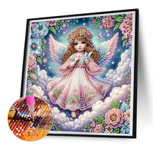 Load image into Gallery viewer, Angel 30*30CM(Canvas) Partial Special Shaped Drill Diamond Painting
