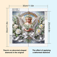 Load image into Gallery viewer, Angel 30*30CM(Canvas) Partial Special Shaped Drill Diamond Painting
