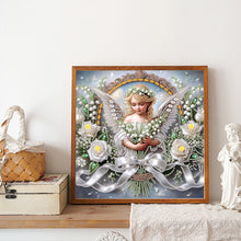 Load image into Gallery viewer, Angel 30*30CM(Canvas) Partial Special Shaped Drill Diamond Painting
