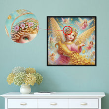 Load image into Gallery viewer, Angel 30*30CM(Canvas) Partial Special Shaped Drill Diamond Painting
