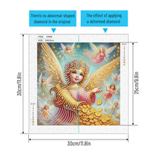 Load image into Gallery viewer, Angel 30*30CM(Canvas) Partial Special Shaped Drill Diamond Painting
