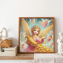 Load image into Gallery viewer, Angel 30*30CM(Canvas) Partial Special Shaped Drill Diamond Painting
