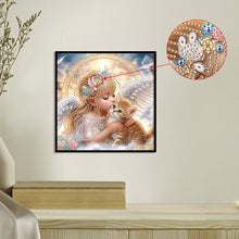 Load image into Gallery viewer, Angel 30*30CM(Canvas) Partial Special Shaped Drill Diamond Painting
