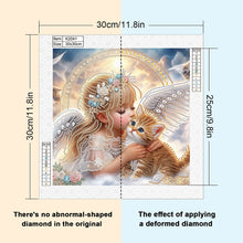 Load image into Gallery viewer, Angel 30*30CM(Canvas) Partial Special Shaped Drill Diamond Painting
