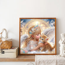 Load image into Gallery viewer, Angel 30*30CM(Canvas) Partial Special Shaped Drill Diamond Painting
