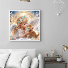 Load image into Gallery viewer, Angel 30*30CM(Canvas) Partial Special Shaped Drill Diamond Painting
