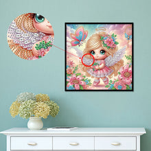 Load image into Gallery viewer, Angel 30*30CM(Canvas) Partial Special Shaped Drill Diamond Painting
