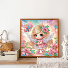 Load image into Gallery viewer, Angel 30*30CM(Canvas) Partial Special Shaped Drill Diamond Painting
