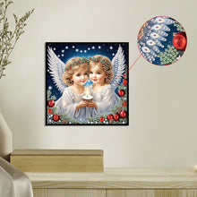 Load image into Gallery viewer, Angel 30*30CM(Canvas) Partial Special Shaped Drill Diamond Painting
