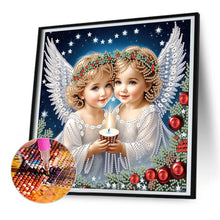 Load image into Gallery viewer, Angel 30*30CM(Canvas) Partial Special Shaped Drill Diamond Painting
