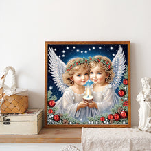 Load image into Gallery viewer, Angel 30*30CM(Canvas) Partial Special Shaped Drill Diamond Painting
