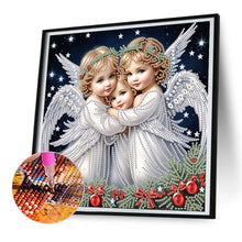 Load image into Gallery viewer, Angel 30*30CM(Canvas) Partial Special Shaped Drill Diamond Painting
