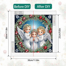 Load image into Gallery viewer, Angel 30*30CM(Canvas) Partial Special Shaped Drill Diamond Painting
