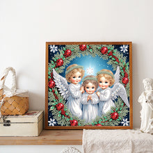 Load image into Gallery viewer, Angel 30*30CM(Canvas) Partial Special Shaped Drill Diamond Painting
