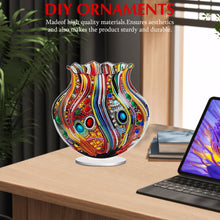 Load image into Gallery viewer, Acrylic 2D Flat Print Art Vase DIY Table Top Diamond Painting Ornament Kits
