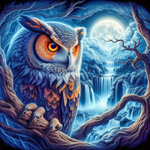 Load image into Gallery viewer, Owl 40*40CM(Picture) Full Square Drill Diamond Painting
