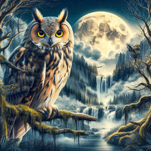 Load image into Gallery viewer, Owl 40*40CM(Picture) Full Square Drill Diamond Painting
