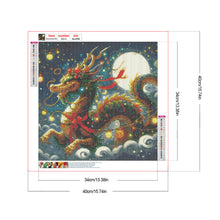 Load image into Gallery viewer, Dragon And Moon 40*40CM(Canvas) Full Round Drill Diamond Painting
