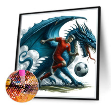 Load image into Gallery viewer, Dragon And Football 40*40CM(Canvas) Full Round Drill Diamond Painting
