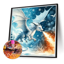 Load image into Gallery viewer, Dragon Breathing Fire 40*40CM(Canvas) Full Round Drill Diamond Painting
