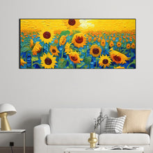 Load image into Gallery viewer, Sunflower 70*30CM(Canvas) Full Round Drill Diamond Painting
