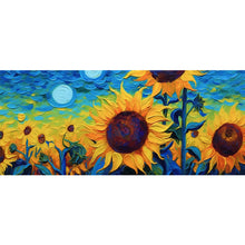 Load image into Gallery viewer, Sunflower 70*30CM(Canvas) Full Round Drill Diamond Painting
